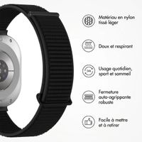 imoshion Bracelet en nylon Samsung Galaxy Watch Ultra (2024/2025) - Noir