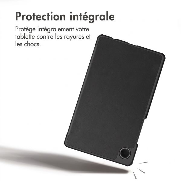 imoshion Coque tablette Trifold Samsung Galaxy Tab A11 / A9 8.7 pouces - Noir