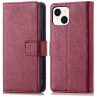 imoshion Étui de télephone portefeuille de luxe Apple iPhone 15 - Bordeaux