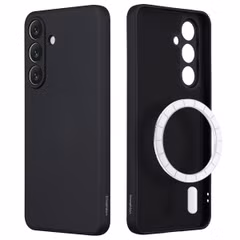 imoshion Coque Couleur avec MagSafe Samsung Galaxy S25 FE - Noir