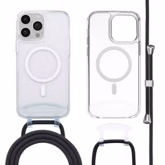imoshion Coque MagSafe avec cordon amovible Apple iPhone 14 Pro Max - Transparent