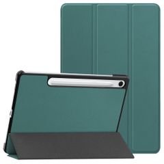 imoshion Coque tablette Trifold Samsung Galaxy Tab S9 11.0 pouces / S10 Lite / S10 FE / S9 FE 10.9 pouces - Vert foncé