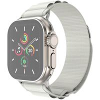 imoshion Bracelet en nylon Alpine Apple Watch | 38/40/41/42 mm - Blanc