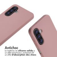 imoshion Coque en silicone avec cordon Samsung Galaxy A17 (5G) / (4G) - Sand Pink