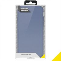 Accezz Coque Liquid Silicone Apple iPhone SE (2022 / 2020) / 8 / 7 - Lavender Gray