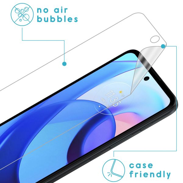 imoshion Protection d'écran Film 3pack Motorola Moto E30 / E40