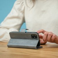 imoshion Étui de télephone portefeuille de luxe Motorola Moto G30 / G20 / G10 (Power) - Gris