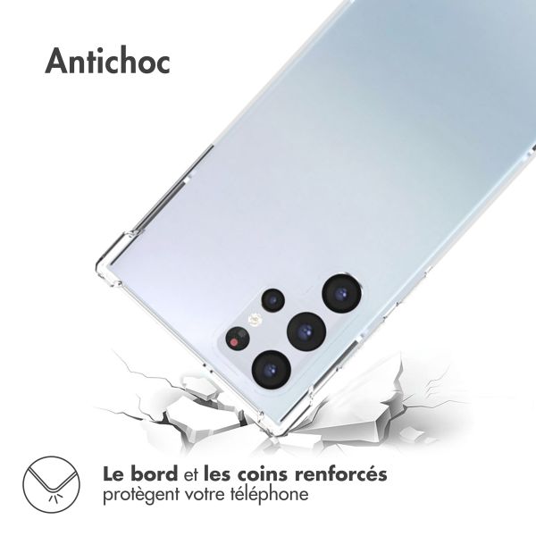 imoshion Shockproof Case Samsung Galaxy S22 Ultra - Transparent