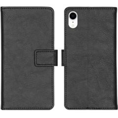 imoshion Étui de télephone portefeuille de luxe Apple iPhone Xr - Noir