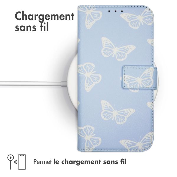 imoshion Étui de télephone portefeuille Design Samsung Galaxy A33 - Butterfly