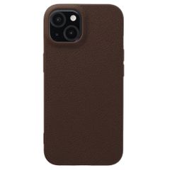 imoshion Coque arrière Texture Apple iPhone 15 - Marron foncé