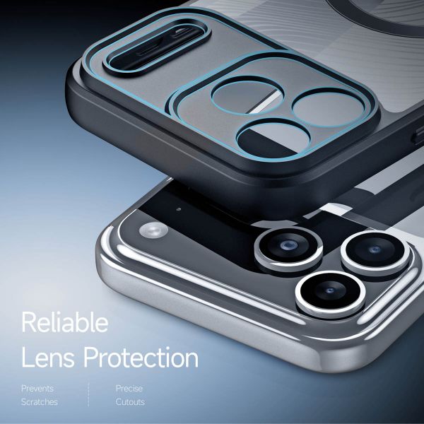 Dux Ducis Coque arrière Aimo avec MagSafe Apple iPhone 17 Pro Max - Transparent