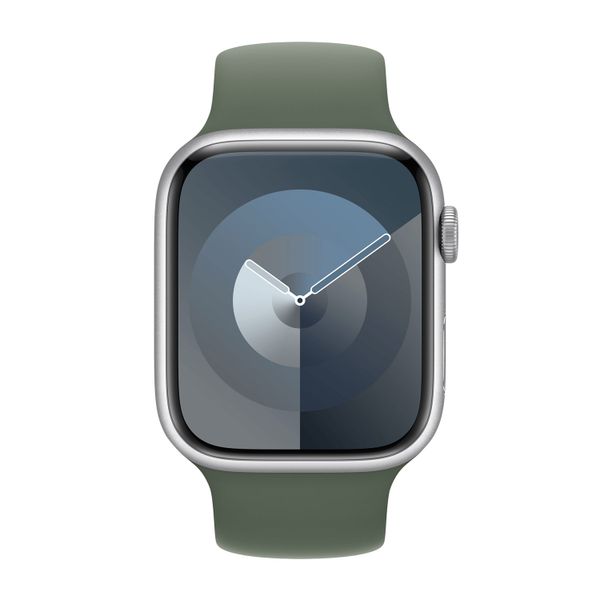 Apple Bracelet Boucle unique en Silicone Apple Watch | 44/45/46/49 mm - Taille 2 - Cypress