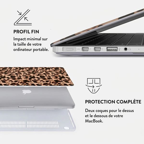 Burga Coque Rigide Apple MacBook Pro 16 pouces (2021 / 2023 M3 / 2024 M4 / 2026 M5) - Off Duty