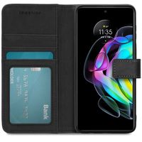 imoshion Étui de télephone portefeuille de luxe Motorola Edge 20 - Noir