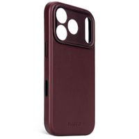 Decoded Coque en cuir MagSafe Apple iPhone 17 Pro Max - Burgundy