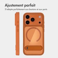 Accezz Coque arrière Hold avec MagSafe Apple iPhone 18 Pro / 17 Pro - Cosmic Orange
