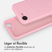 imoshion Coque Couleur avec MagSafe Apple iPhone 17e / 16e - Candy Pink