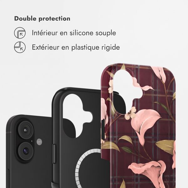 Selencia Coque arrière Vivid avec MagSafe Apple iPhone 17 - Autumn Muse