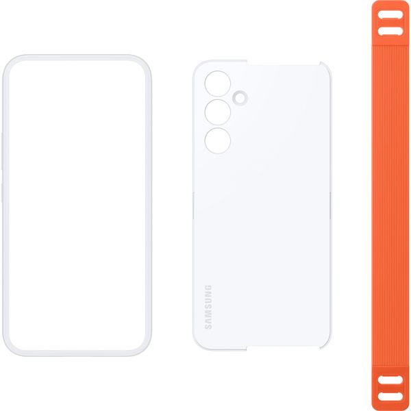Samsung Original Coque en silicone Ring Samsung Galaxy A54 (5G) - Blanc