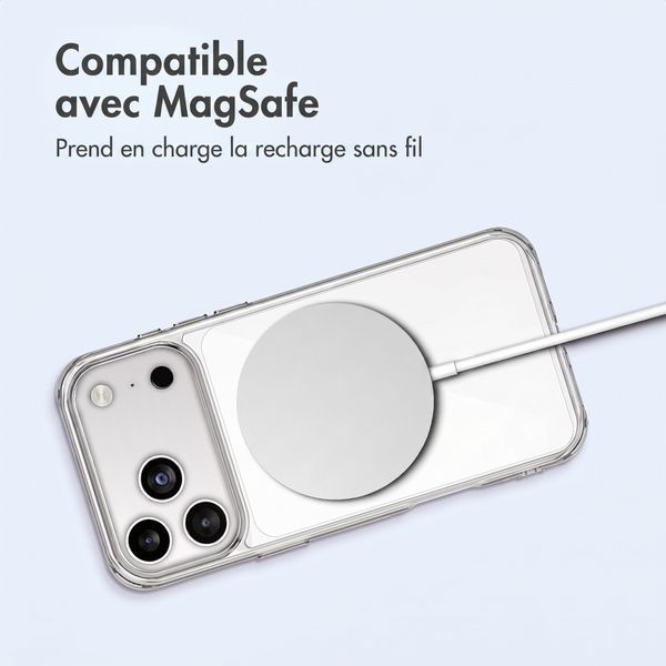 imoshion Coque arrière de protection avec MagSafe Apple iPhone 18 Pro / 17 Pro - Transparent