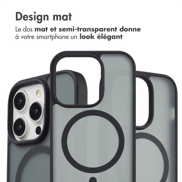 imoshion Coque Color Guard avec MagSafe Apple iPhone 14 Pro - Noir