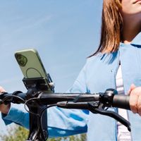 imoshion Mini support de téléphone en aluminium pour vélo - Léger - Universel - Noir