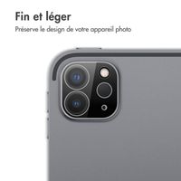 imoshion Protection d'écran camera en verre trempé 2 Pack Apple iPad Pro 11 (2020/2021/2022) / iPad Pro 12.9 (2020/2021/2022)