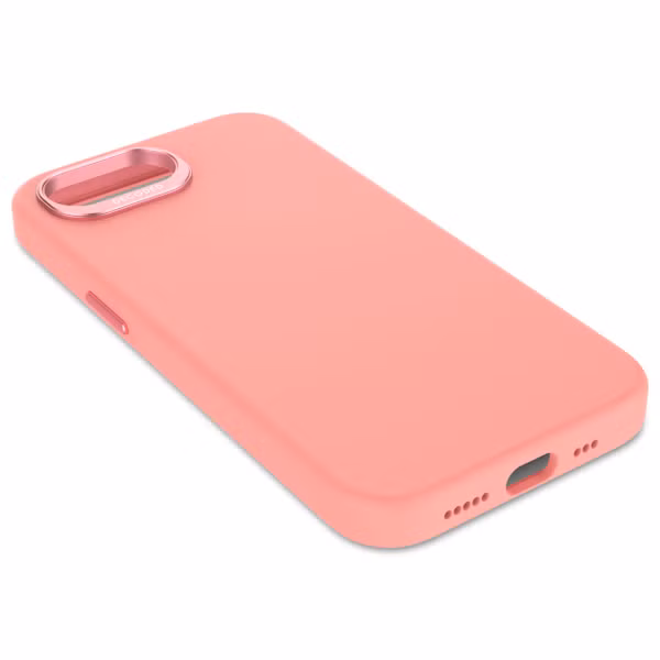 Decoded Coque en silicone MagSafe Apple iPhone 17e - Bubblegum Pink
