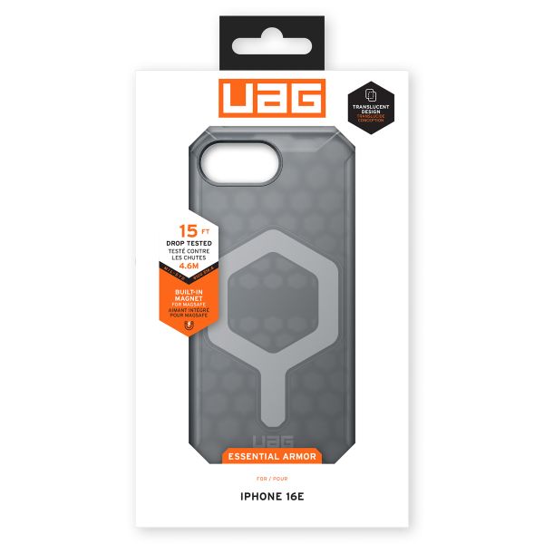 UAG Essential Armor MagSafe Apple iPhone 17e / 16e - Ash
