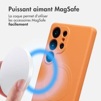 imoshion Coque Couleur avec MagSafe Samsung Galaxy S25 Ultra - Orange