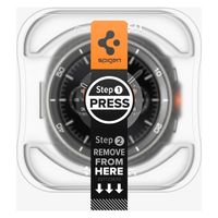 Spigen Protection d'écran EZ FIT Glas.tR avec applicateur Samsung Galaxy Watch 9 / Watch 8 - 40 mm - Transparent