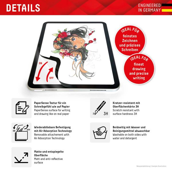 Displex Protecteur d'écran Papersense Apple iPad Pro 11 (2022 / 2021 / 2020 / 2018)