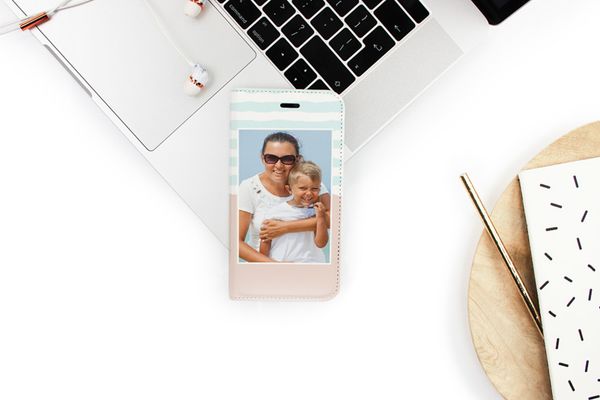 Concevez votre propre housse portefeuille Apple iPhone 11 Pro - Blanc