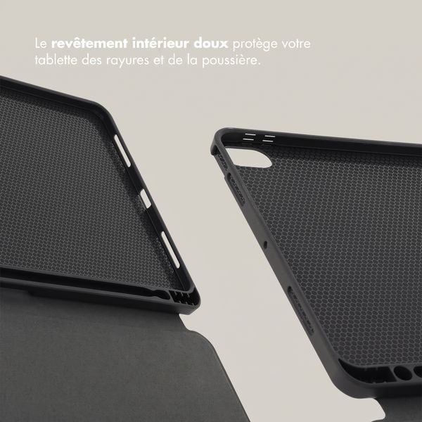 Selencia Coque tablette Vivid Apple iPad Air 11 pouces (2026) M4 / (2025) M3 / (2024) M2 / Air 5 (2022) / Air 4 (2020) - Paisley Blush