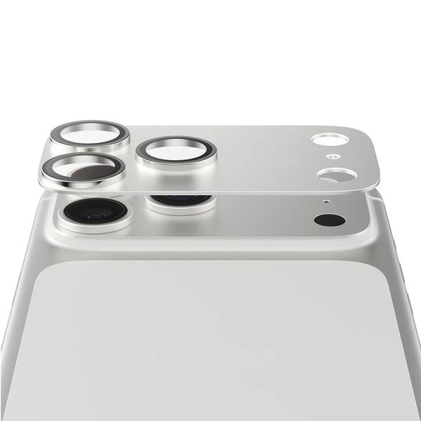 PanzerGlass Fender Protection Caméra iPhone 17 Pro - Silver