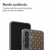 imoshion Coque Design Samsung Galaxy S25 FE - Polka Dot Bruin