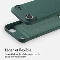 imoshion Coque Couleur avec MagSafe Apple iPhone Air - Vert foncé