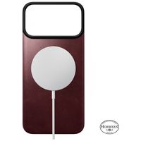 Nomad Magnetic Leather Backside Apple iPhone 18 Pro Max - Burgundy