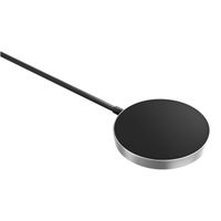 Samsung Chargeur sans fil Simple Original - Qi2 Chargeur sans fil - 15 watts - Noir