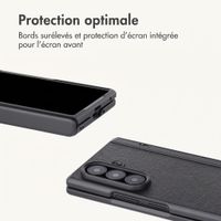 imoshion Étui Slim en cuir synthétique Samsung Galaxy Z Fold 8 Ultra - Noir