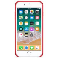 Apple Coque en silicone Apple iPhone 8 Plus / 7 Plus - Red