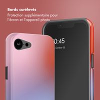 Selencia Coque arrière Vivid avec MagSafe Apple iPhone 17e / 16e - Gradient Soft Blush
