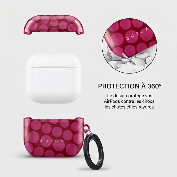 Burga Coque rigide Apple AirPods 4 - Reset Button