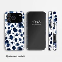 Selencia Coque arrière Vivid avec MagSafe Apple iPhone 18 Pro / 17 Pro - Midnight Blossom