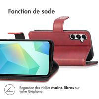 imoshion Étui de télephone portefeuille de luxe Samsung Galaxy A16 - Rouge