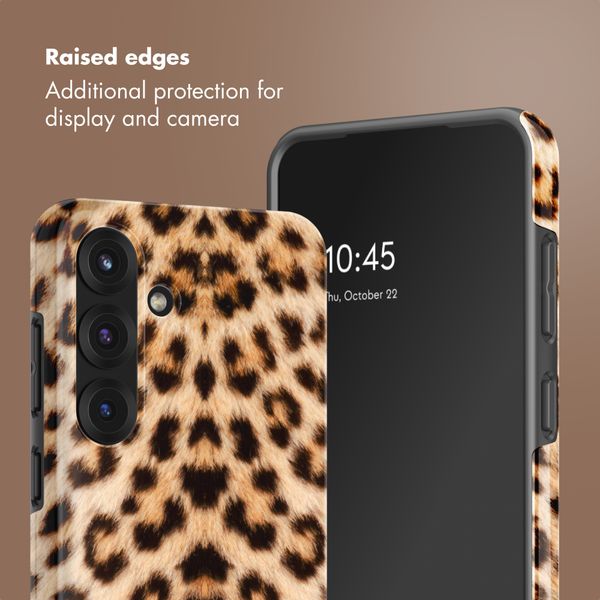 Selencia Coque arrière Vivid avec MagSafe Samsung Galaxy S25 - Wild Leo