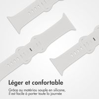 imoshion Bracelet en silicone⁺ Google Pixel Watch 3 / 4 (45 mm) - Taille L - Blanc