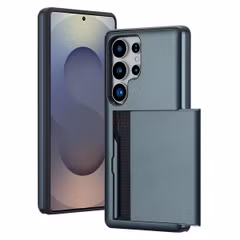 imoshion Coque arrière avec porte-cartes Samsung Galaxy S25 Ultra - Bleu foncé