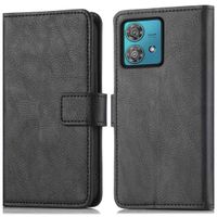 imoshion Étui de télephone portefeuille de luxe Motorola Moto G84 - Noir